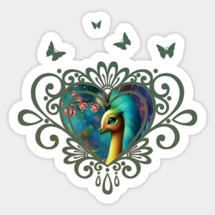 Look at my wonderful fantasy animal Sticker